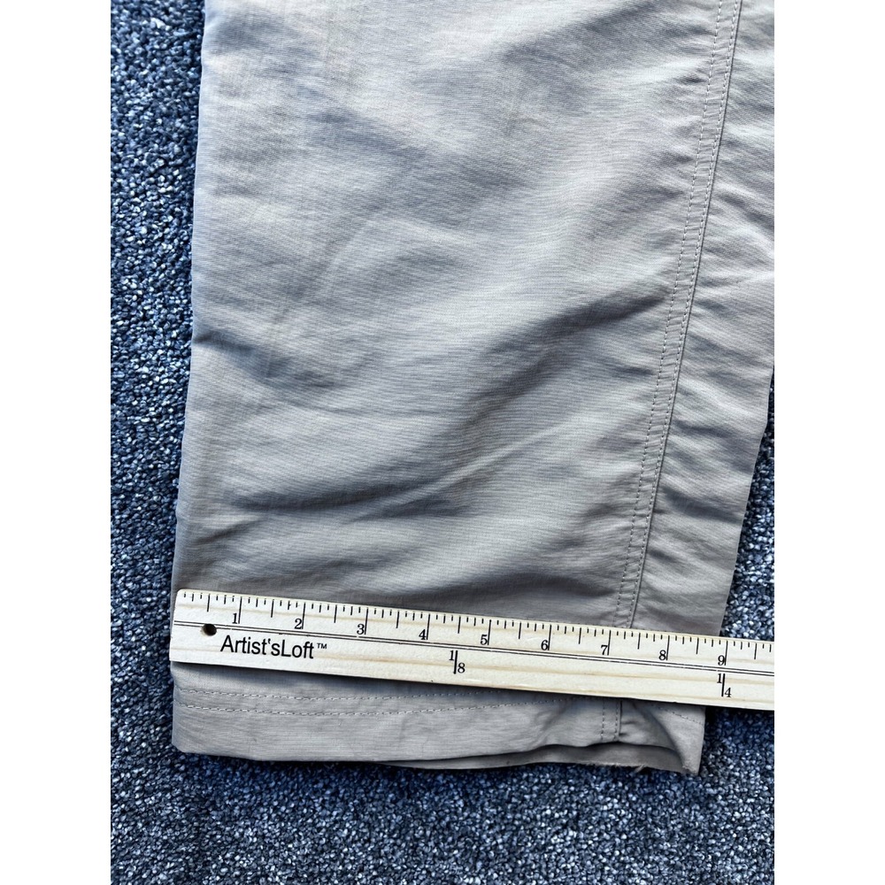 The North‎ Face Pants Women 6 Convertible Nylon Blend Hiking Zip Off Short Beige - Picture 13 of 14